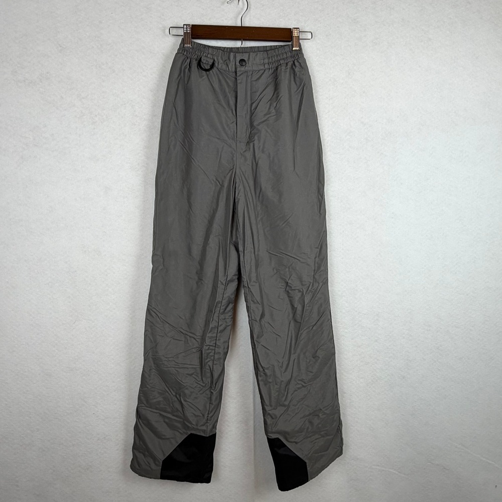 Boulder Gear Snow Pants XS Gray Insulated Waterproof Ski Trousers Gorpcore